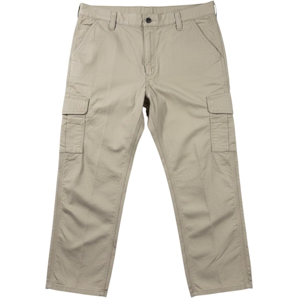 Carhartt Cargo Pants Mens 38x30 Tan B260 Original Dungaree Fit Workwear Utility